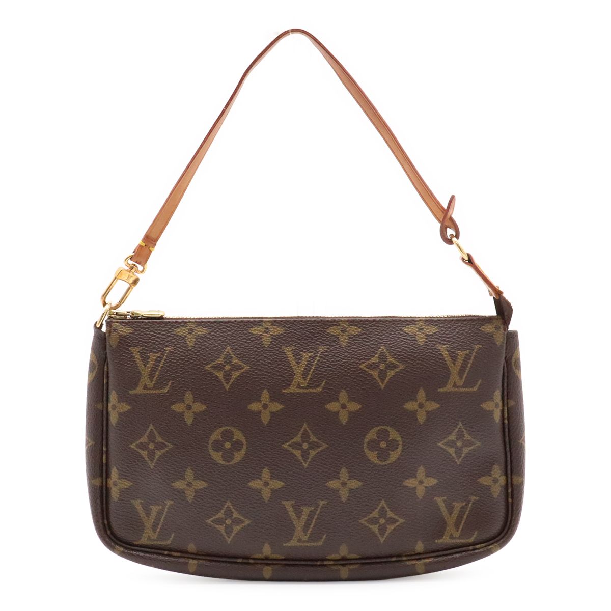 Louis Vuitton Monogram Pochette Soir Pouch Handbag Party