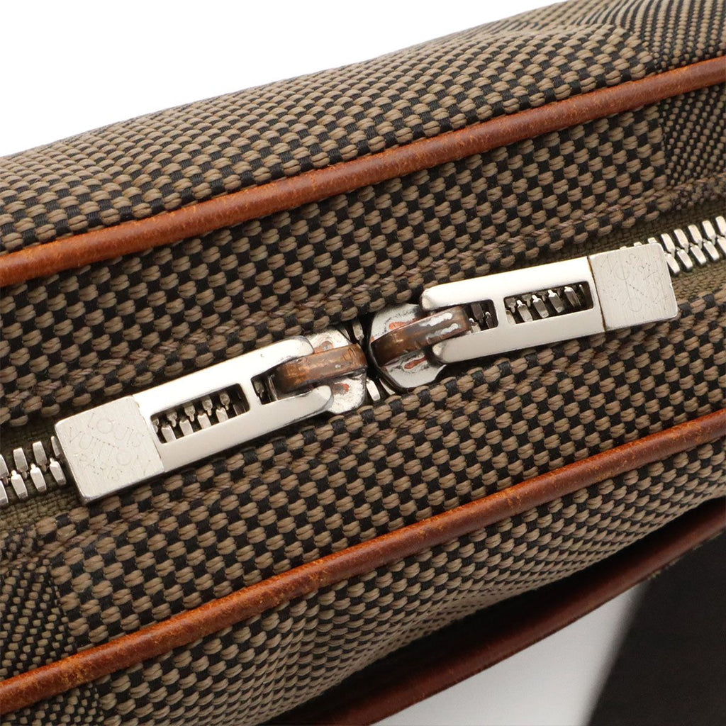 Louis Vuitton Damier Geant Acrobat Belt Bag Canvas Leather Tail Khaki — view 5