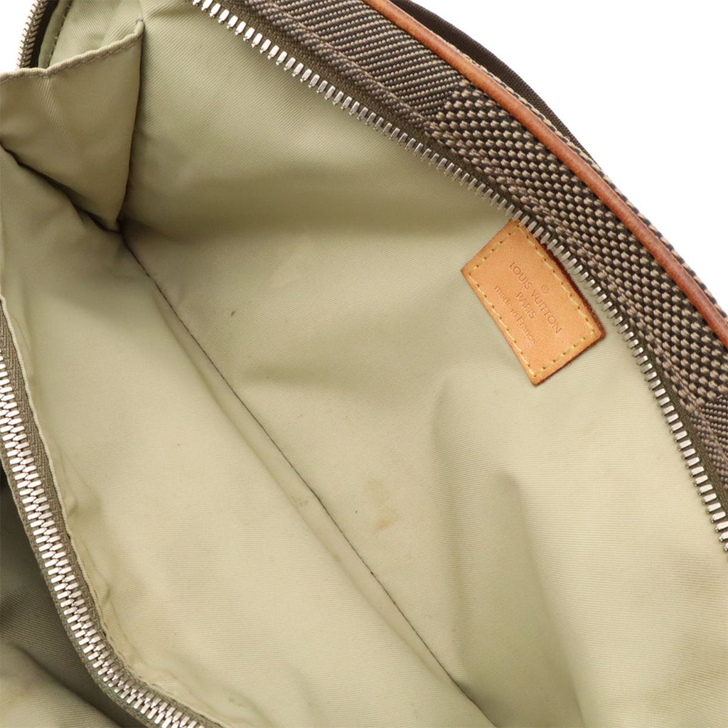 Louis Vuitton Damier Geant Acrobat Belt Bag Canvas Leather Tail Khaki — view 9