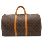 Louis Vuitton Monogram Keepall 50 Boston Bag Purse