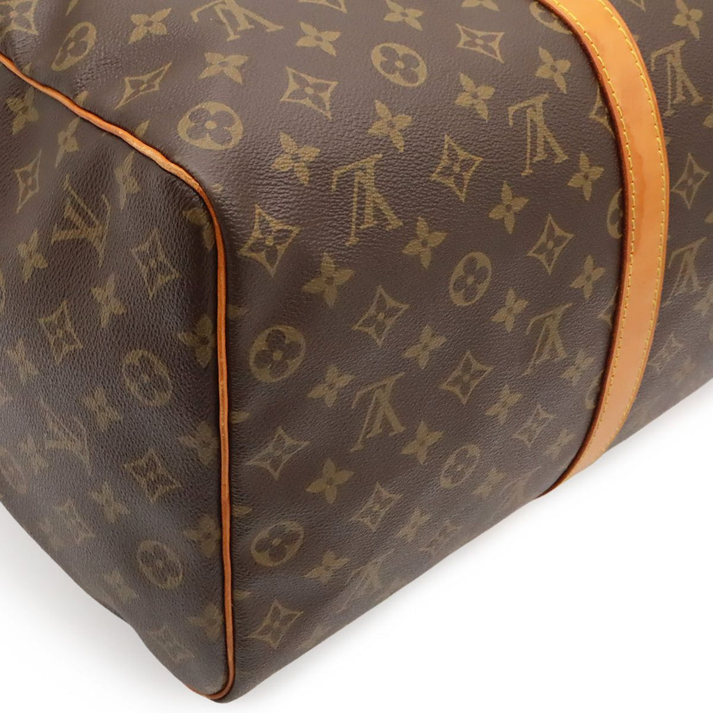 Louis Vuitton Monogram Keepall 50 Boston Bag Purse — view 3