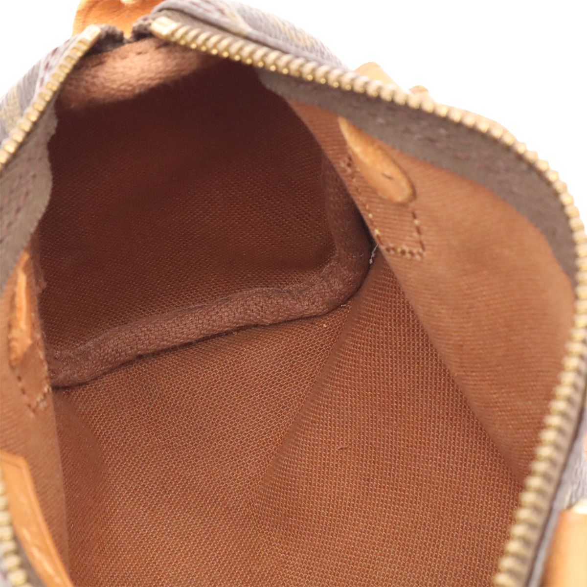 Louis Vuitton Monogram Mini Speedy Mini Bag Pouch Case — view 7