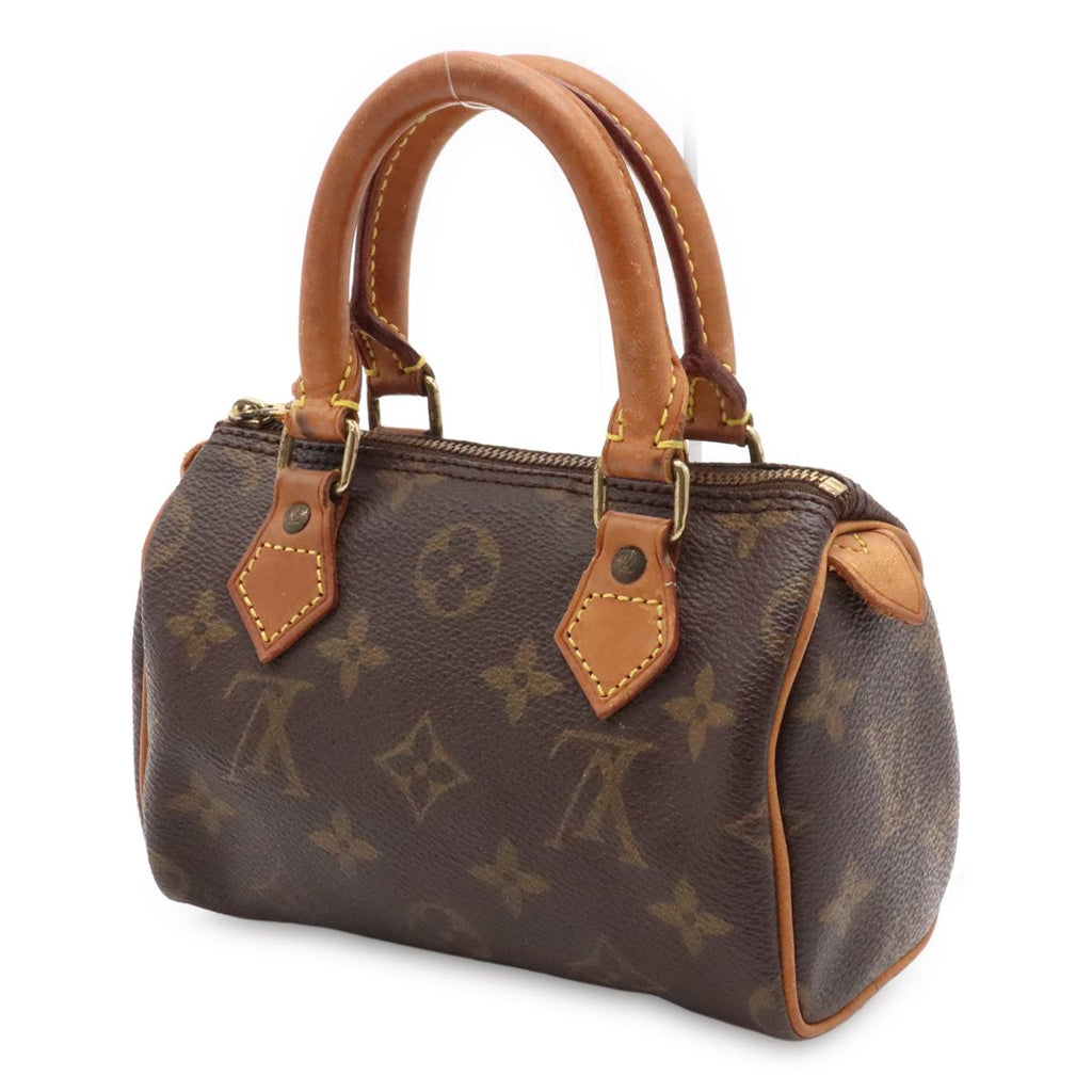 Louis Vuitton Monogram Mini Speedy Mini Bag Pouch Case — view 2