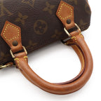 Louis Vuitton Monogram Mini Speedy Mini Bag Pouch Case — view 4
