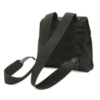Gucci Jackie Backpack Nylon Leather Black Silver — view 2