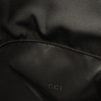 Gucci Jackie Backpack Nylon Leather Black Silver — view 7