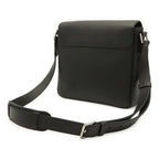 Louis Vuitton Taiga Roman PM Shoulder Bag Crossbody Leather Ardoise Black — view 2