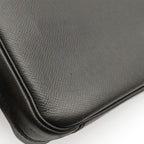Louis Vuitton Taiga Roman PM Shoulder Bag Crossbody Leather Ardoise Black — view 9