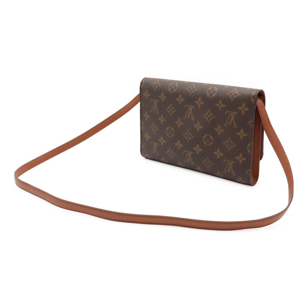 Louis Vuitton Monogram Bordeaux 24 Shoulder Bag Crossbody 2-Way Clutch — view 2