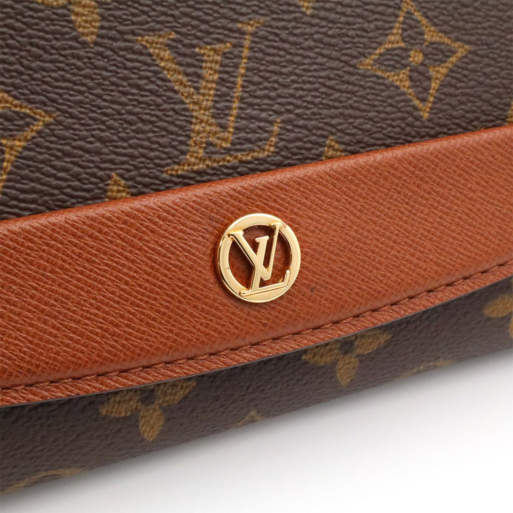 Louis Vuitton Monogram Bordeaux 24 Shoulder Bag Crossbody 2-Way Clutch — view 5