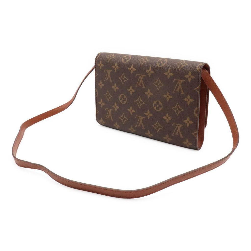 Louis Vuitton Monogram Bordeaux 24 Shoulder Bag Crossbody 2-Way Clutch — view 2