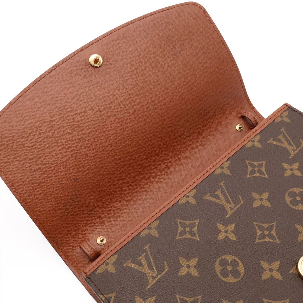 Louis Vuitton Monogram Bordeaux 24 Shoulder Bag Crossbody 2-Way Clutch — view 7