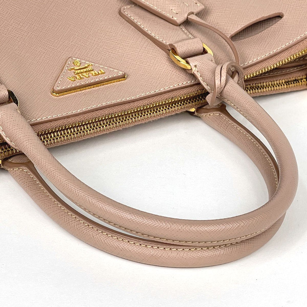 Prada Handbag Galleria Saffiano Leather Pink — view 6