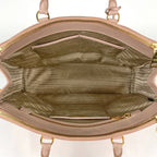 Prada Handbag Galleria Saffiano Leather Pink — view 8