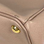 Prada Handbag Galleria Saffiano Leather Pink — view 3