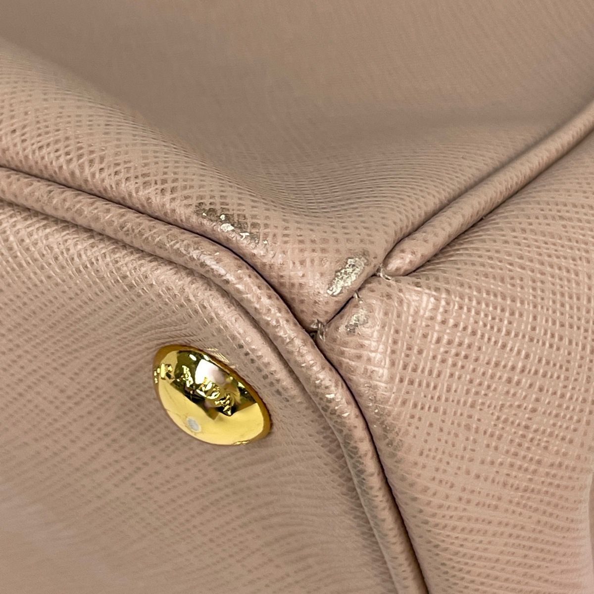 Prada Handbag Galleria Saffiano Leather Pink — view 3