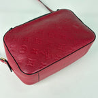 Louis Vuitton Saintonge Shoulder Bag Fringe Pochette Monogram Empreinte Scarlet — view 2