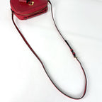 Louis Vuitton Saintonge Shoulder Bag Fringe Pochette Monogram Empreinte Scarlet — view 7