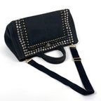 Prada Tote Canapa 2-Way Studded Canvas Nero — view 5