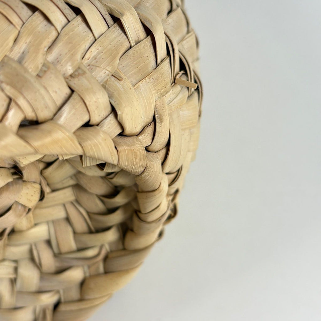 Loewe Basket Bag Small Handbag Bag Anagram Palm Leaf Raffia Beige Brown — view 3
