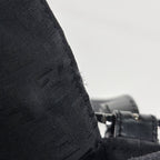 Fendi Shoulder Bag Zucchino Mamma Bucket Canvas Black 8 — view 9