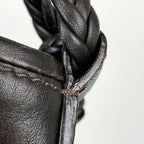 Dior Shoulder Bag Trotter Pattern Nylon Brown — view 4