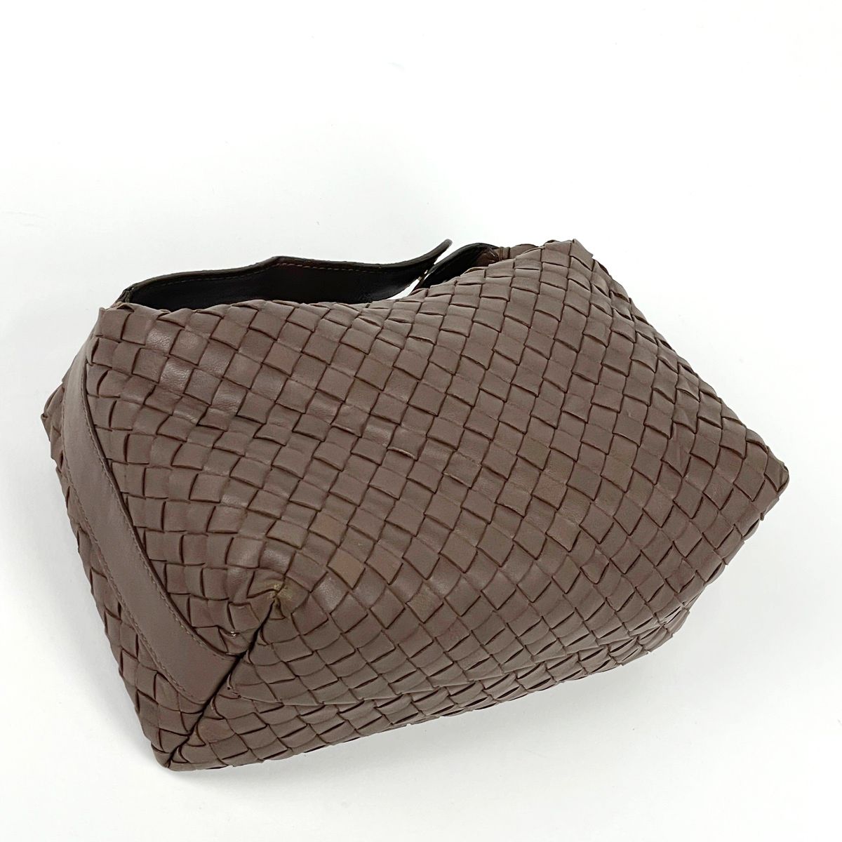 Bottega Veneta Handbag Intrecciato Leather Brown — view 2