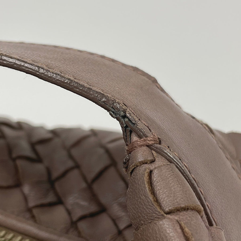 Bottega Veneta Handbag Intrecciato Leather Brown — view 4