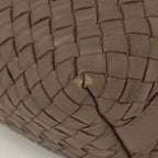 Bottega Veneta Handbag Intrecciato Leather Brown — view 3