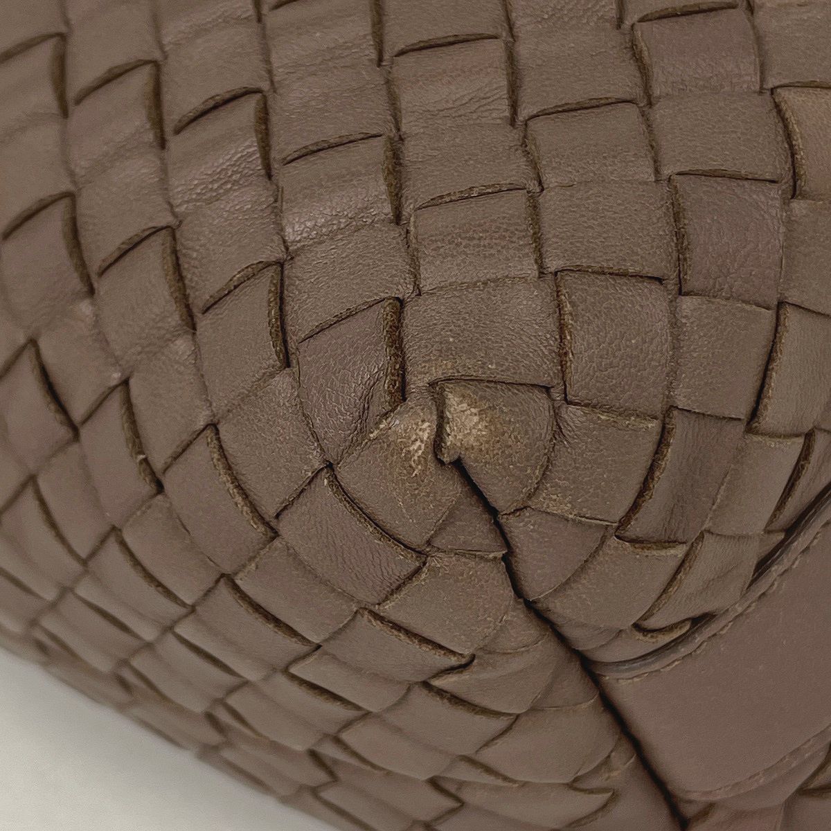 Bottega Veneta Handbag Intrecciato Leather Brown — view 3