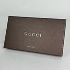 Gucci Wallet Micro Guccissima Signature Ribbon Enamel Patent Leather Gray — view 8