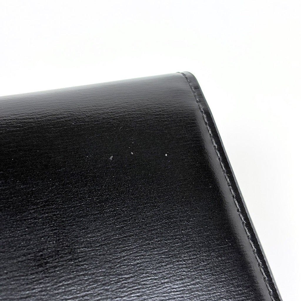 Celine Card Case Triomphe Leather Black — view 4