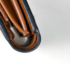 Celine Trifold Wallet Triomphe Mini Black Brown — view 3