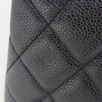 Chanel Tote CC Logo Caviar Leather Black — view 5
