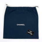 Chanel Shoulder Bag CC Logo Quilted Caviar Leather White — view 9