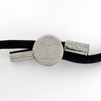 Louis Vuitton Bracelet LV Space Metal Nylon Silver Black — view 4