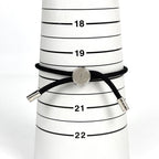 Louis Vuitton Bracelet LV Space Metal Nylon Silver Black — view 5