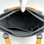 Louis Vuitton Stockton Tote Monogram Matt Noir — view 8