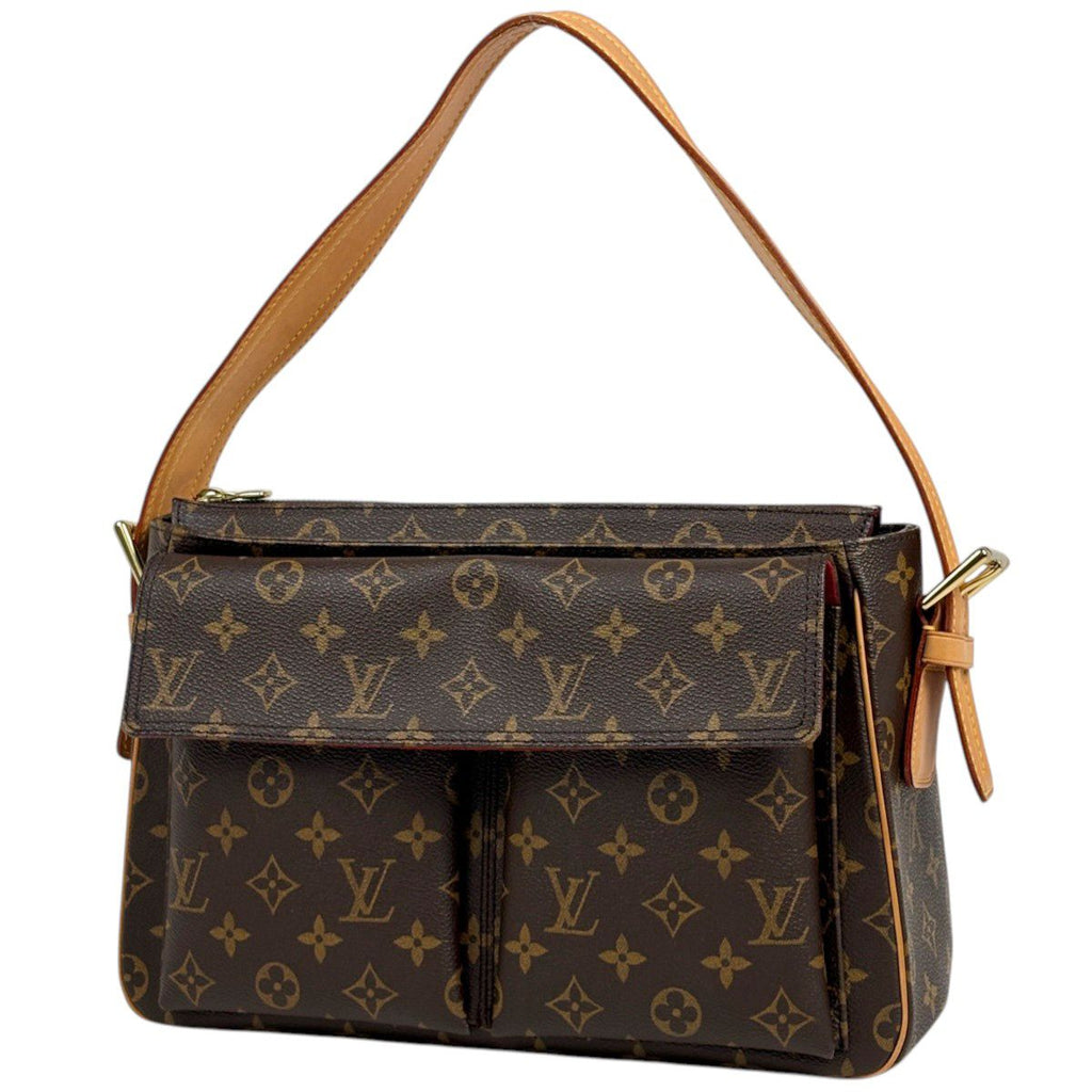 Louis Vuitton GM Shoulder Bag Monogram Brown