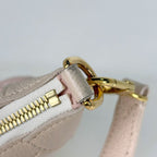 Louis Vuitton Bagatelle NM Handbag Monogram Empreinte Pink Beige Yellow — view 5