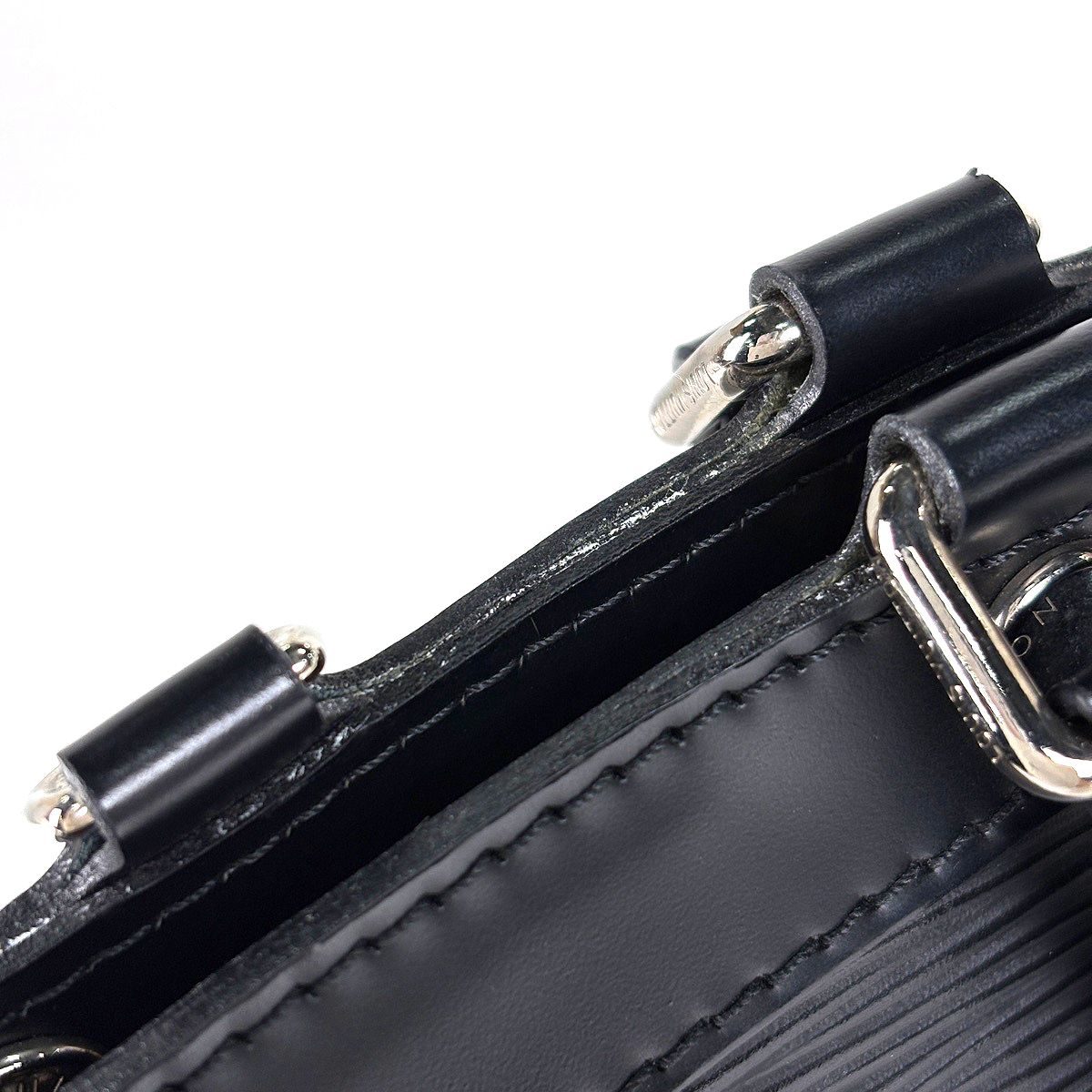 Louis Vuitton Blair MM Handbag 2-Way Epi Noir — view 6