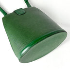 Louis Vuitton Cluny Shoulder Bag Epi Borneo Green — view 2