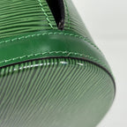 Louis Vuitton Cluny Shoulder Bag Epi Borneo Green — view 3
