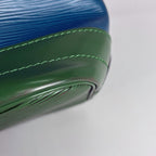 Louis Vuitton Noe Shoulder Bag Bicolor Epi Toledo Blue le Neo Green — view 3
