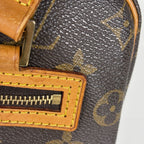 Louis Vuitton Cite MM Shoulder Bag Monogram Brown — view 4