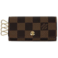 Louis Vuitton Multicles 4 Key Case Hook Key Holder Damier Brown