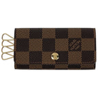 Louis Vuitton Multicles 4 Key Case Hook Key Holder Damier Brown