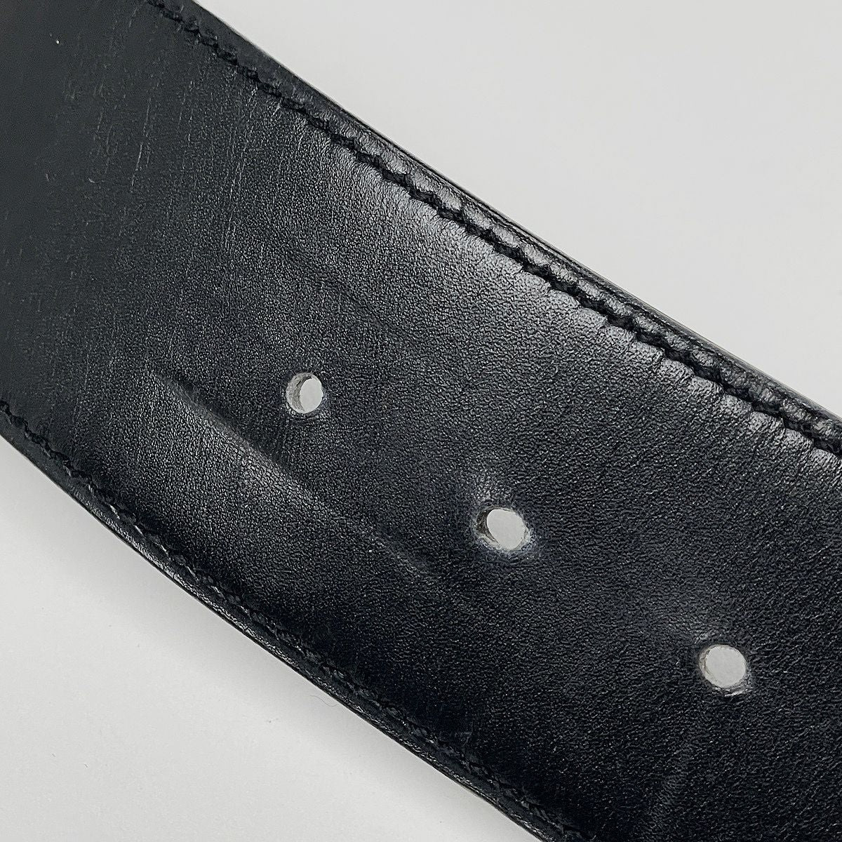 Hermes Constance Reversible H-belt Box Calf Black Brown — view 4