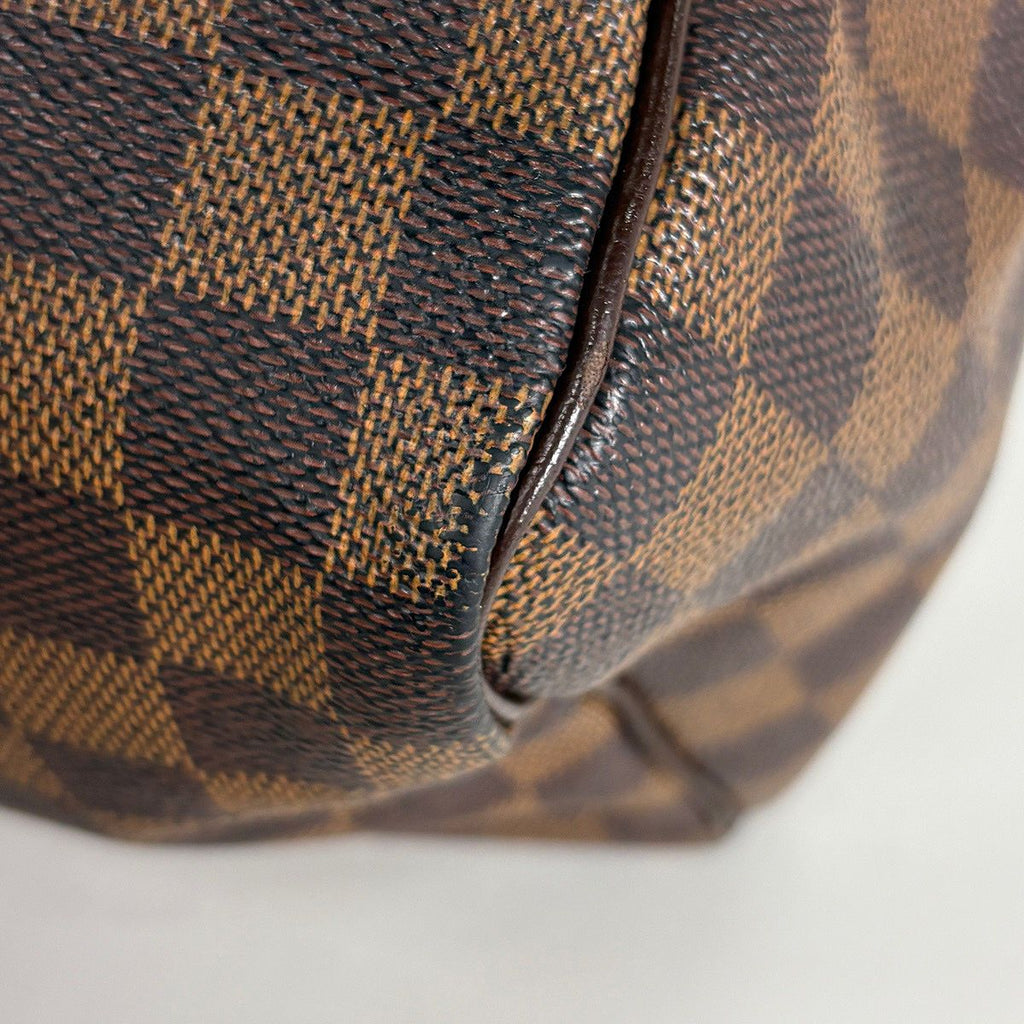 Louis Vuitton Speedy 30 Handbag Damier Brown — view 3