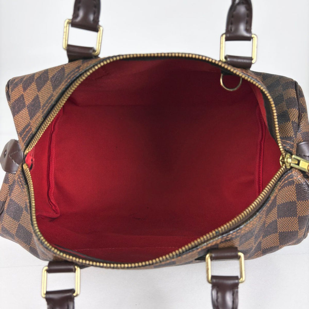 Louis Vuitton Speedy 30 Handbag Damier Brown — view 9